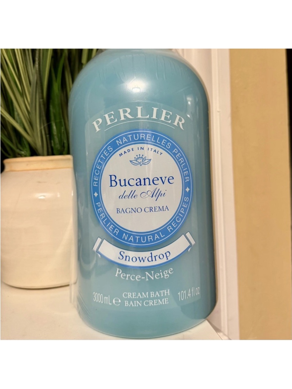 Perlier Bucaneve Snowdrop Cream Bath - Body Wash